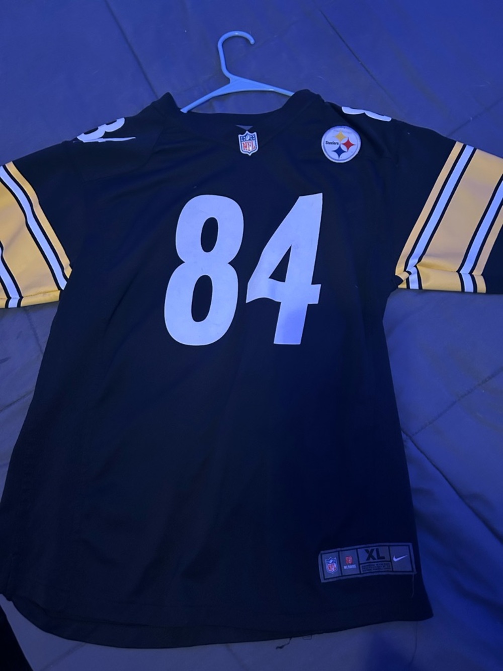 Nike Pittsburgh Steelers #84 Jersey - Black, Yellow & White